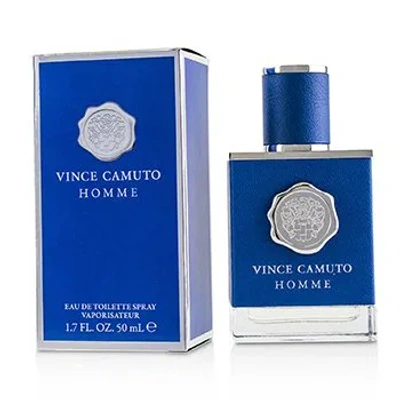 Vince Camuto Homme Eau De Toilette Spray For Men, 1.7 oz (50 Ml) Mini In Blue