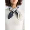 Vince Camuto Ink Bloom Oblong Scarf In Blue