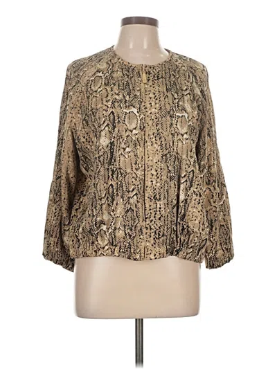 Pre-owned Vince Camuto Jacket In Gold