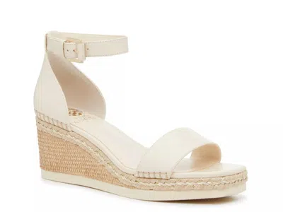 Vince Camuto Jefannah Wedge Sandal In White