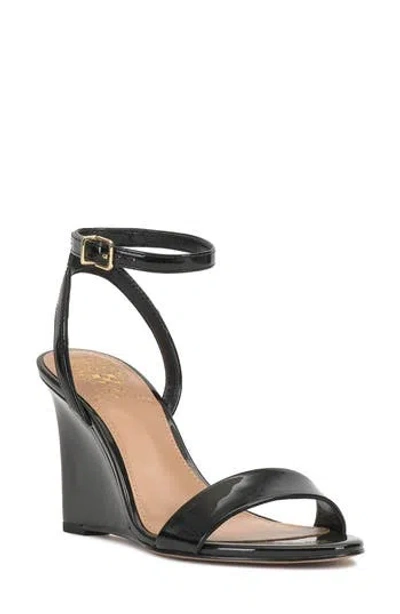 Vince Camuto Jefany Wedge Sandal In Black