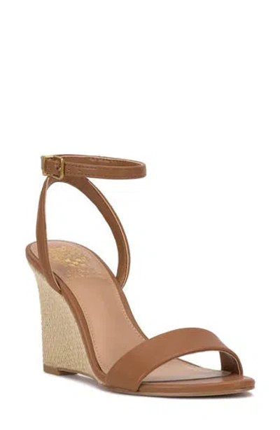 Vince Camuto Jefany Wedge Sandal In Brown