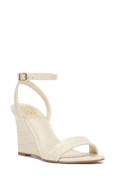 Vince Camuto Jefany Wedge Sandal In Neutral