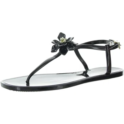 Vince Camuto Jelynn Womens Man Made Floral Jelly Sandals