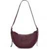 Vince Camuto Jenna Leather Crossbody Bag In Pink