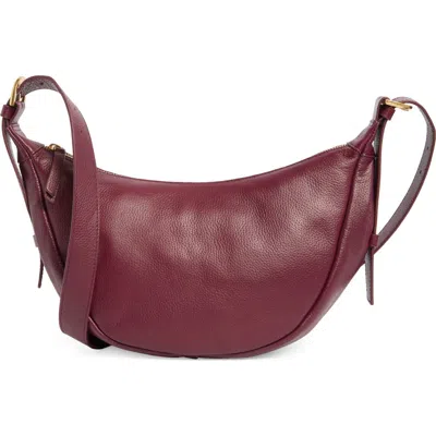 Vince Camuto Jenna Leather Crossbody Bag In Pink