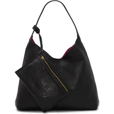 Vince Camuto Jenna Pebble Leather Hobo Bag