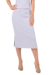 Vince Camuto Jersey Pencil Skirt In Grey Skies