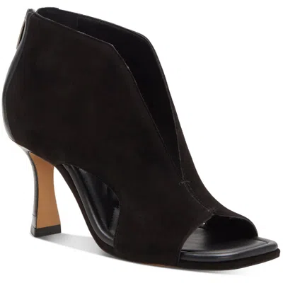Vince Camuto Jesilia Womens Leather Zipper Ankle Boots In Multi