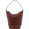 Vince Camuto Jocea Womens Convertible Leather Crossbody Handbag In Pink