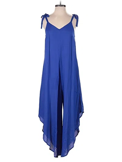 Pre-owned Vince Camuto Jumpsuit In Blue