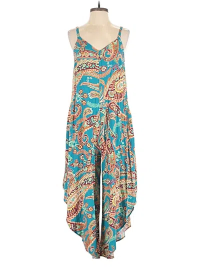 Pre-owned Vince Camuto Jumpsuit In Blue