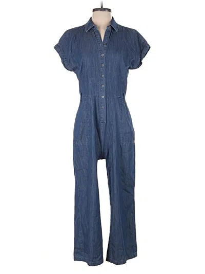 Pre-owned Vince Camuto Jumpsuit In Blue