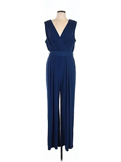 Pre-owned Vince Camuto Jumpsuit In Blue