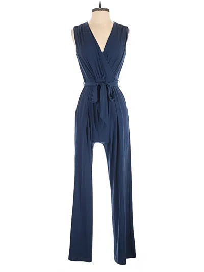 Pre-owned Vince Camuto Jumpsuit In Blue