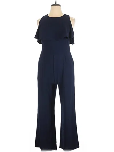 Pre-owned Vince Camuto Jumpsuit In Blue