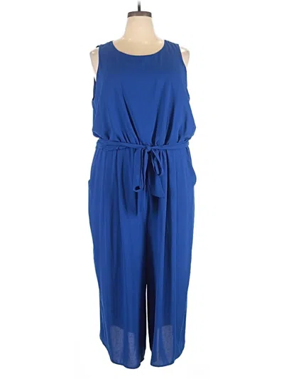 Pre-owned Vince Camuto Jumpsuit In Blue