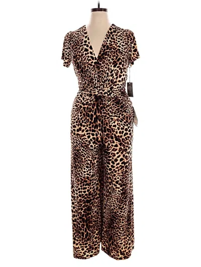 Pre-owned Vince Camuto Jumpsuit In Brown