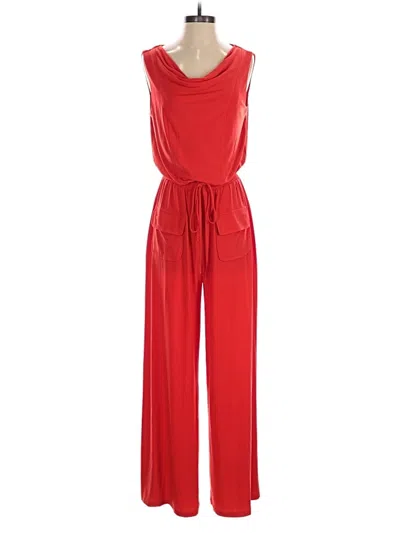 Pre-owned Vince Camuto Jumpsuit In Orange