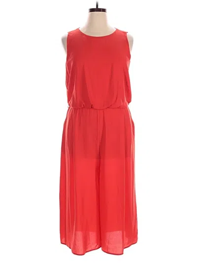 Pre-owned Vince Camuto Jumpsuit In Red
