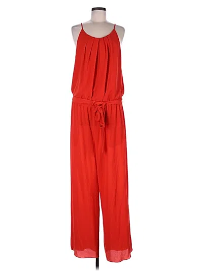 Pre-owned Vince Camuto Jumpsuit In Red