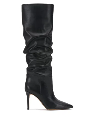 Vince Camuto Kashleigh Extra Wide Calf Knee High Boot In Black