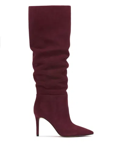 Vince Camuto Kashleigh Knee High Boot In Burgundy
