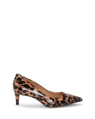Vince Camuto Kehlia Kitten Heel Pump In Animal Print