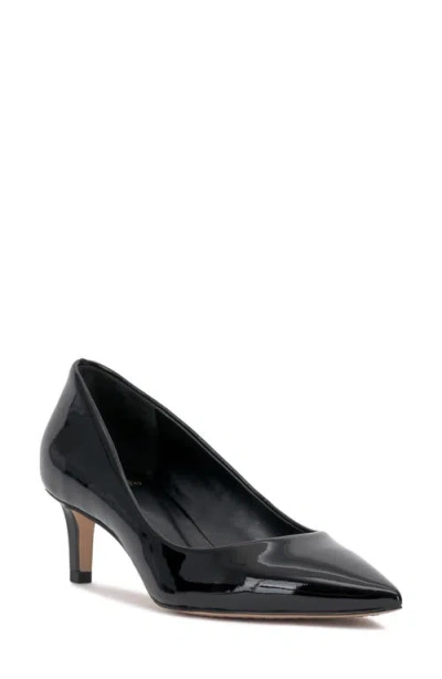 Vince Camuto Kehlia Pointed Toe Pump In Black Soft Patent