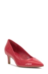 Vince Camuto Kehlia Pointed Toe Pump In Salsa Red Patent