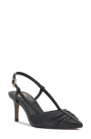 Vince Camuto Kelten Slingback Pointed Toe Pump In Black