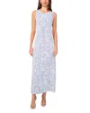 Vince Camuto Keyhole Back Maxi Dress In Lake Breeze