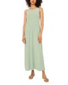 Vince Camuto Keyhole Back Midi Dress In Green