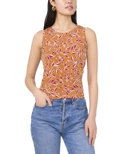 Vince Camuto Keyhole Back Tank Top In Orange