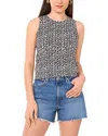Vince Camuto Keyhole Back Tank Top In Black