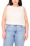 Vince Camuto Keyhole Tank In New Ivory