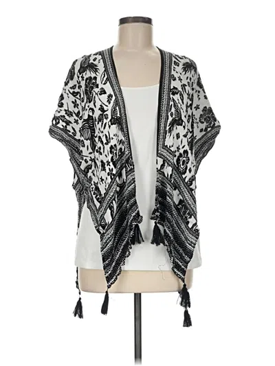 Pre-owned Vince Camuto Kimono In Black