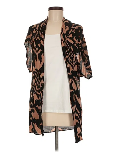 Pre-owned Vince Camuto Kimono In Brown