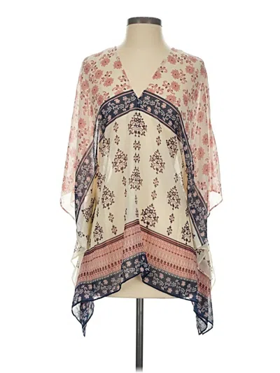 Pre-owned Vince Camuto Kimono In Ivory