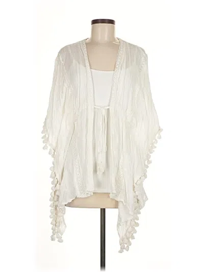 Pre-owned Vince Camuto Kimono In White