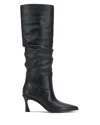 Vince Camuto Kindre Narrow Calf Slouchy Knee High Boot In Black