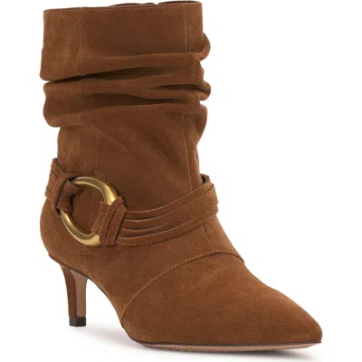 Vince Camuto Kirpa Bootie In Brown