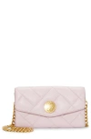 Vince Camuto Kisho Quilted Leather Wallet On A Chain In Primrose Sheep Hunter