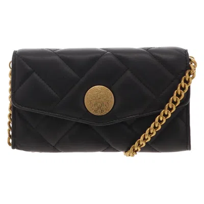 Vince Camuto Kisho Womens Leather Clutch Wallet In Black