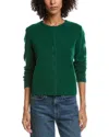 Vince Camuto Knit Cardigan In Green