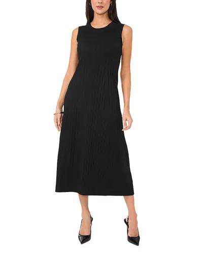 Vince Camuto Knit Midi Dress In Rich Black