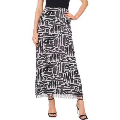 Vince Camuto Knit Pull-on Skirt In Lucent White