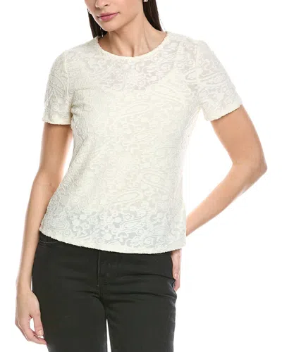 Vince Camuto Knit T-shirt In White
