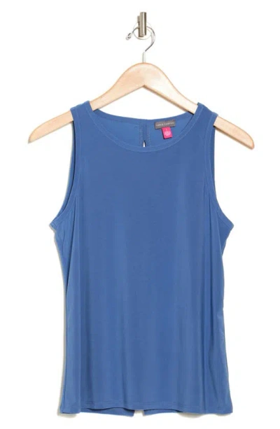 Vince Camuto Knit Tank In Blue