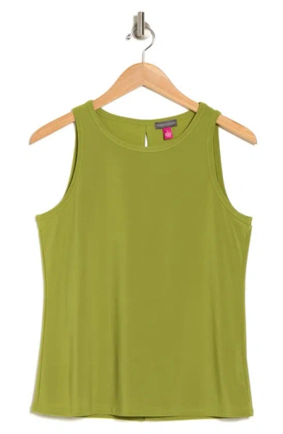 Vince Camuto Knit Tank In Green